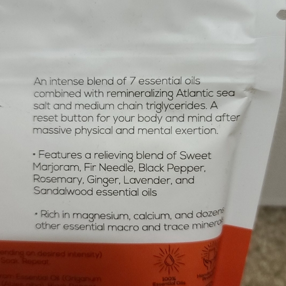 NWT Mike's Recovery Restore Mineral Soak - Picture 4 of 5